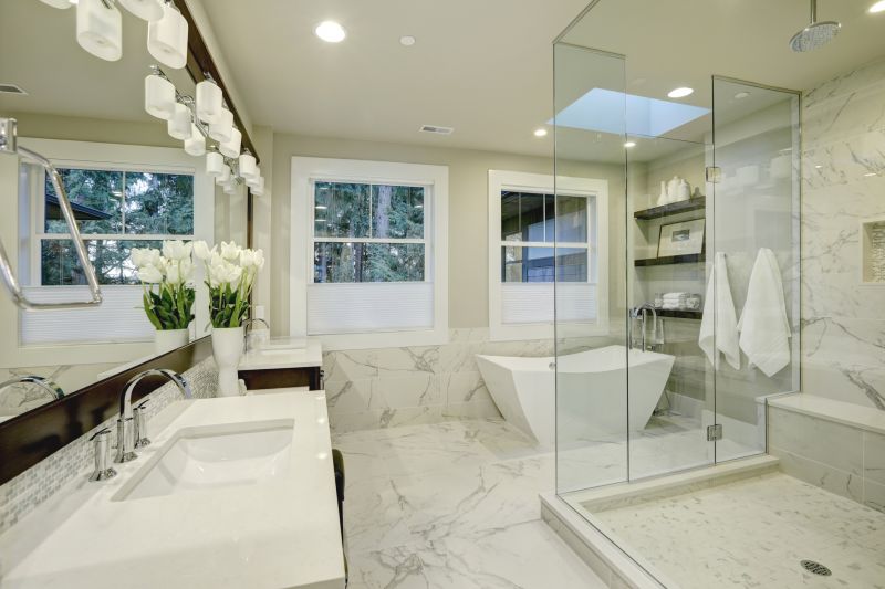 Renovated Residential Bathroom with Modern Fixtures